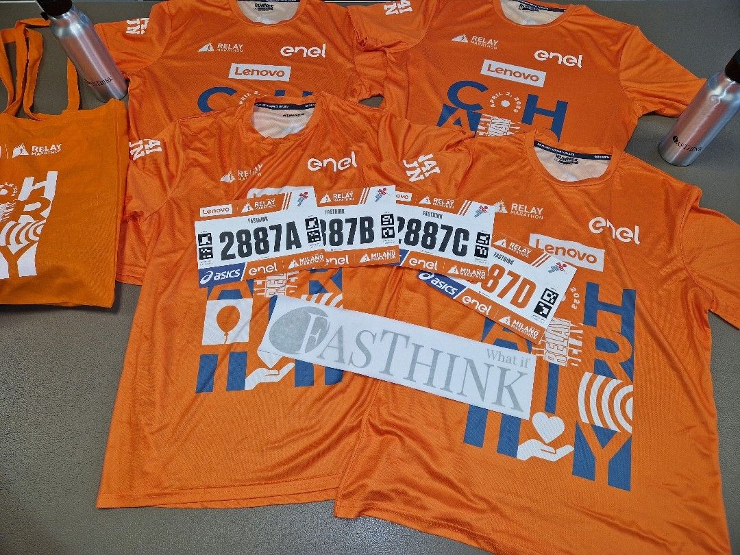 Il team Fasthink alla #Relay Marathon Milano!