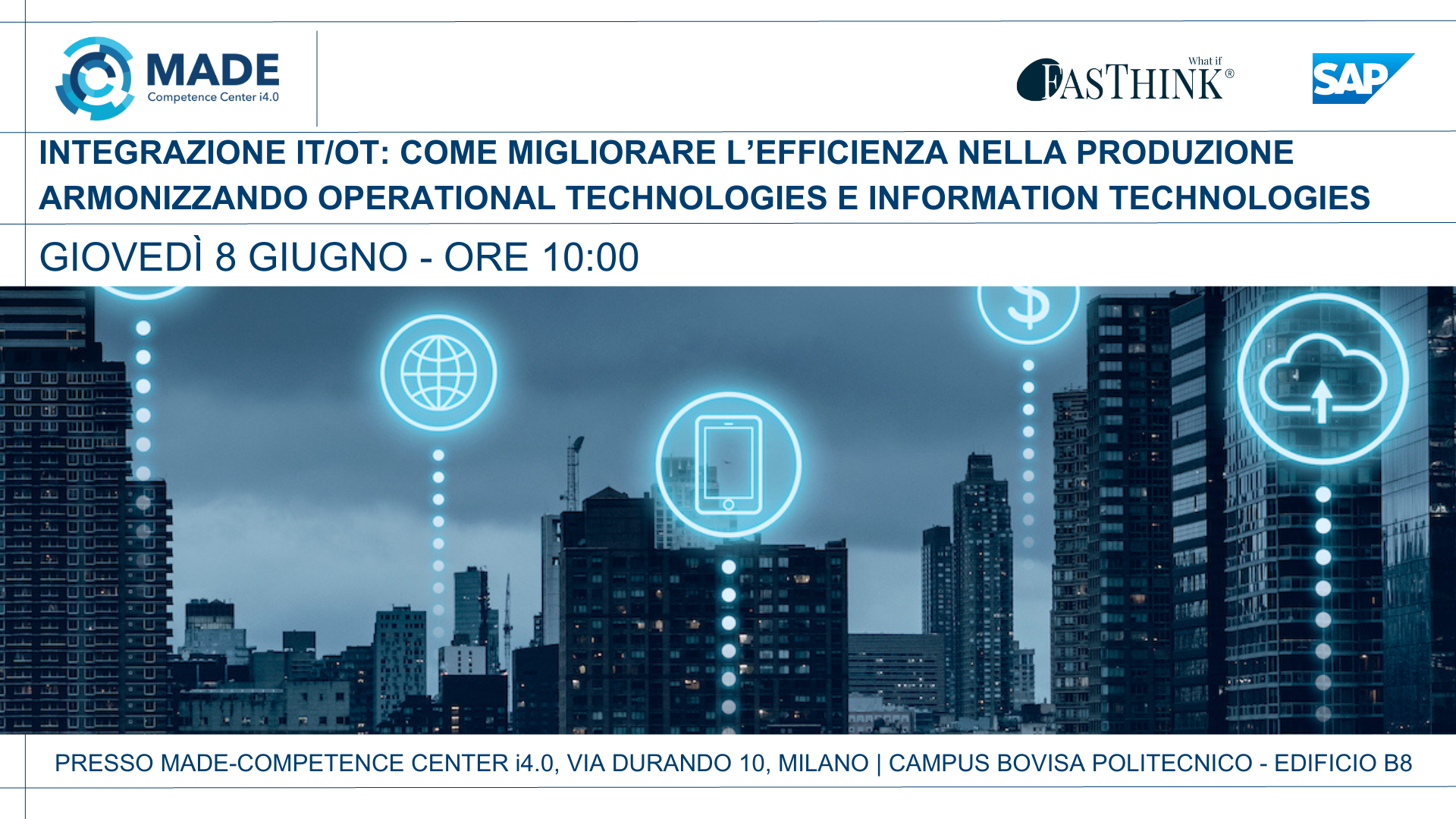 Fasthink & Sap – Demo Experience – Integrazione IT/OT