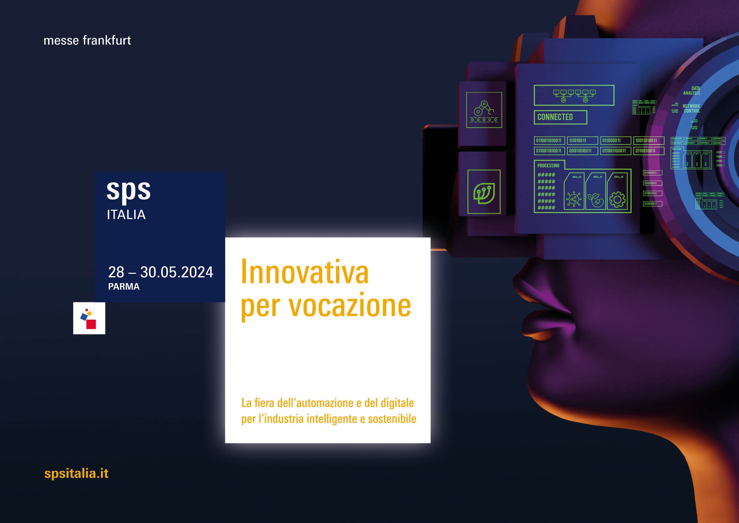Vieni a trovarci a SPS Italia – Pad. 8 Stand D008